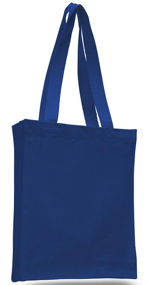 Wholesale Royal Canvas Tote Bag 