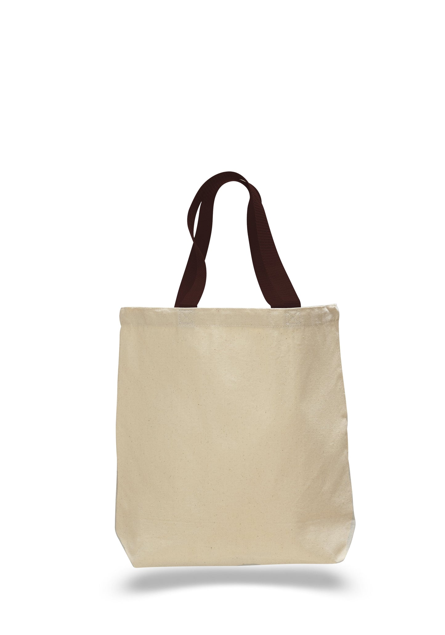 100% Cotton Canvas Tote Bags with Color Handles - DN244