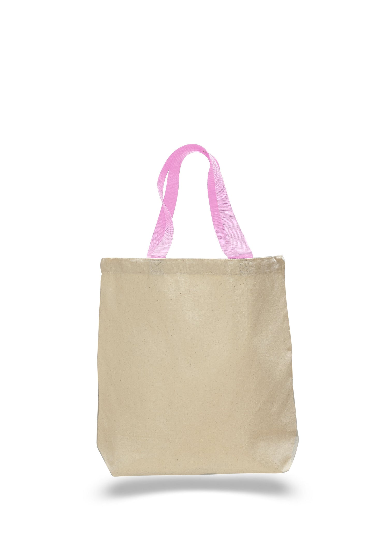 100% Cotton Canvas Tote Bags with Color Handles - DN244