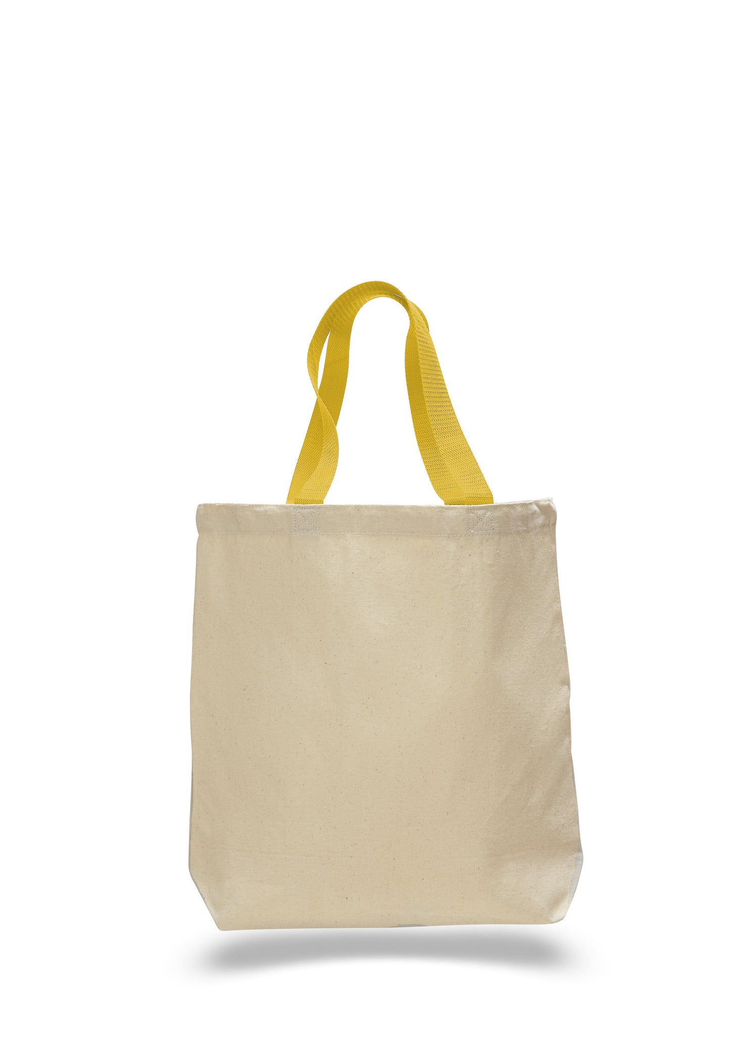 100% Cotton Canvas Tote Bags with Color Handles - DN244