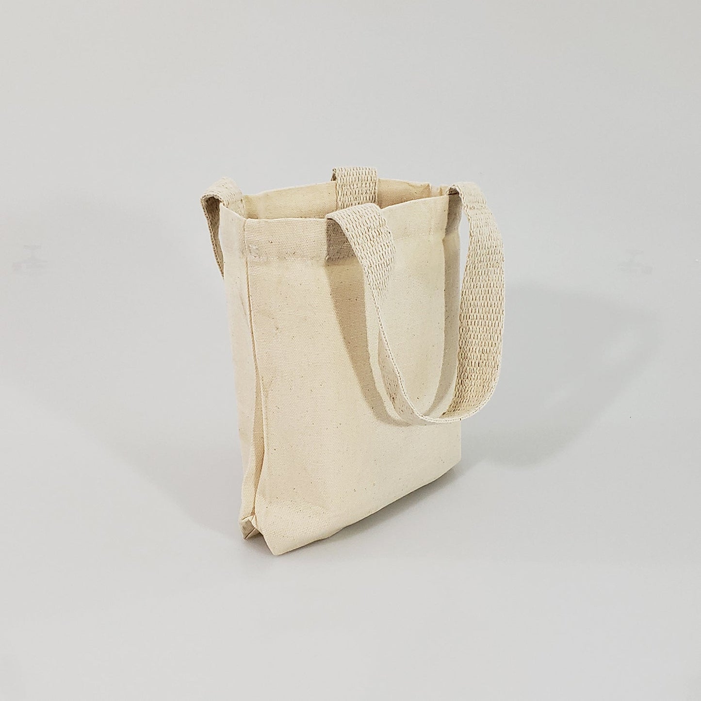 8" Mini Cotton Canvas Gift Tote Bags - DN208