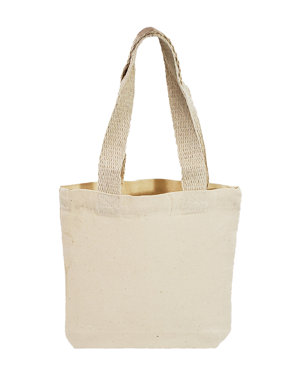 8" Mini Cotton Canvas Gift Tote Bags - DN208