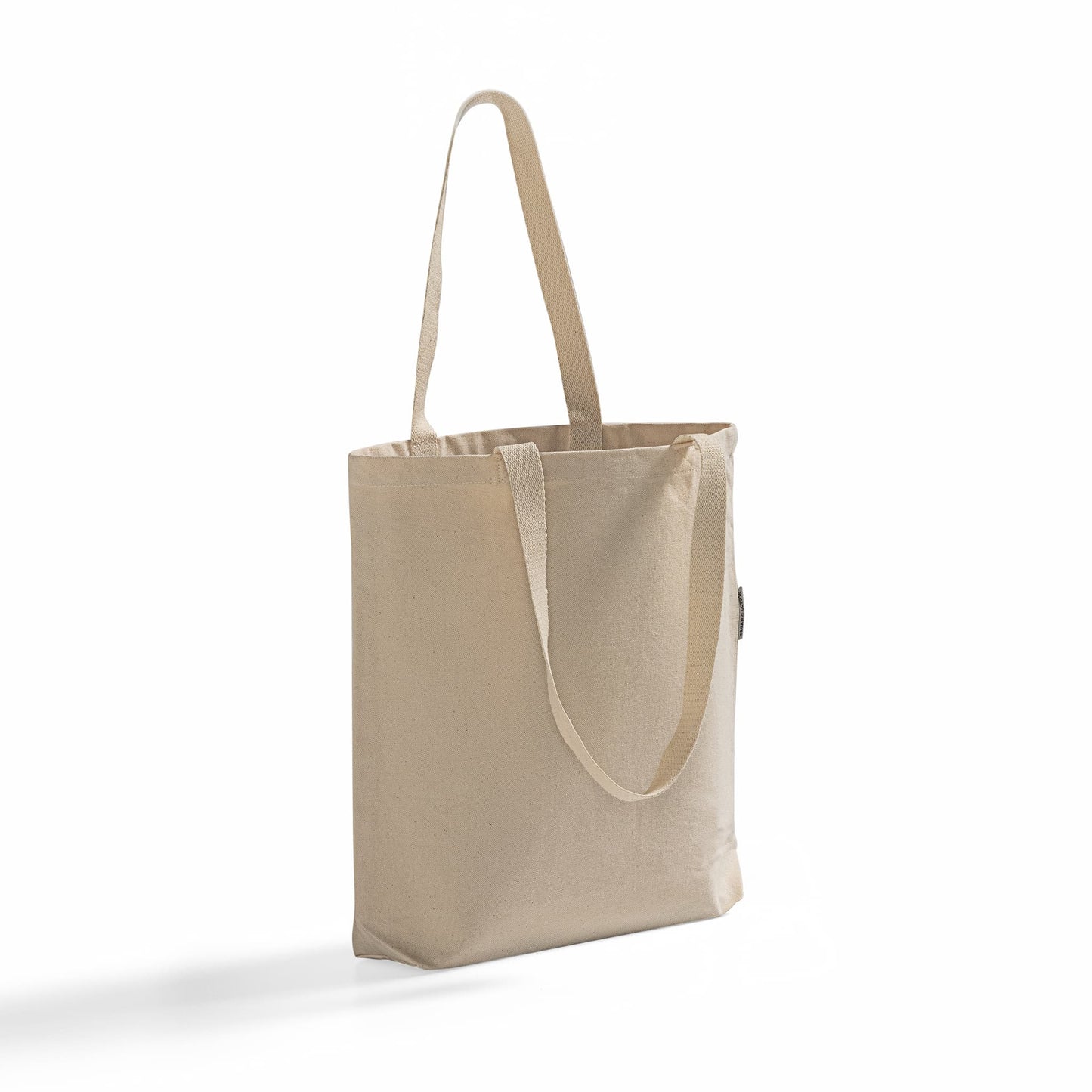 100% Organic Cotton Canvas Grocery Tote Bags W/Gusset - DN210