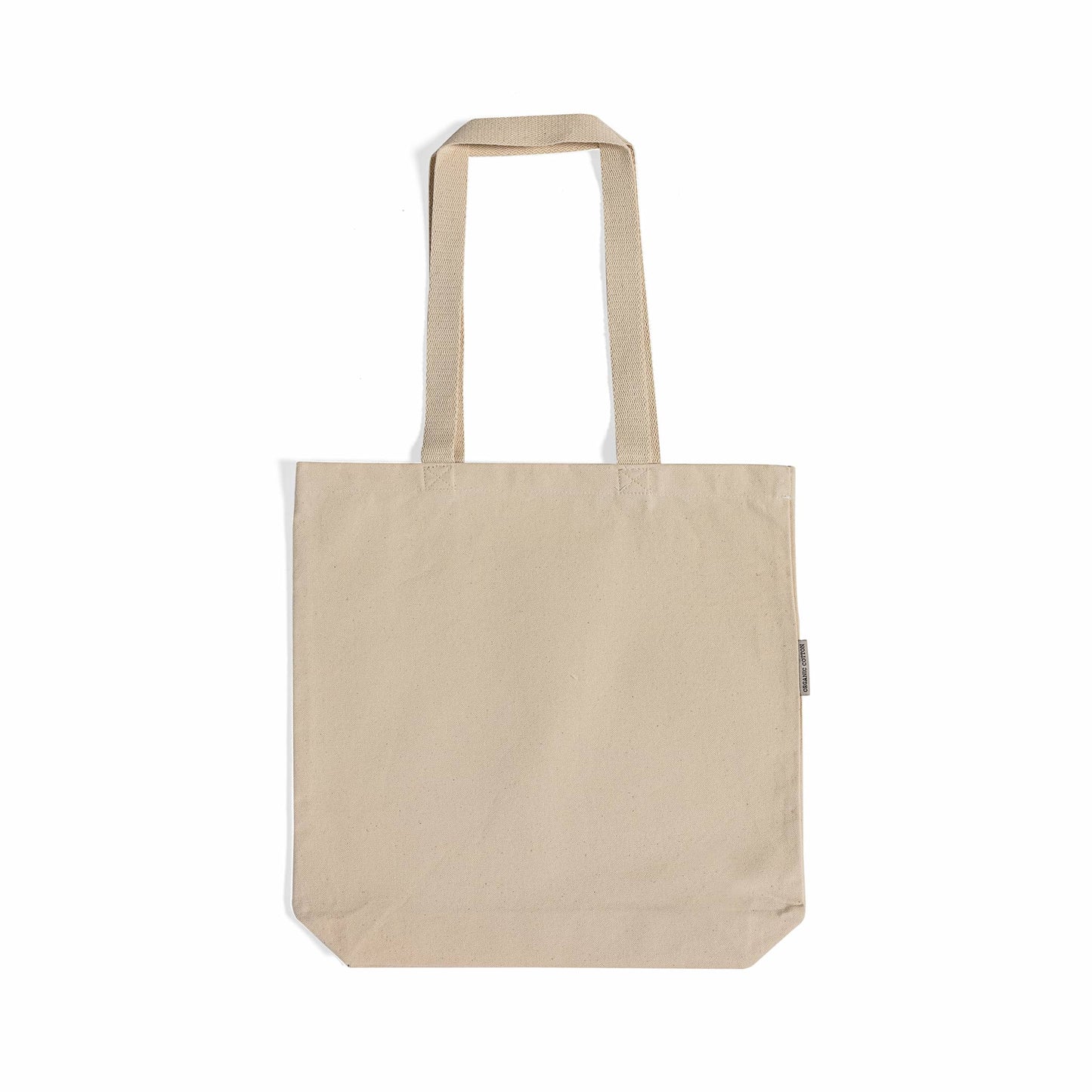 100% Organic Cotton Canvas Grocery Tote Bags W/Gusset - DN210