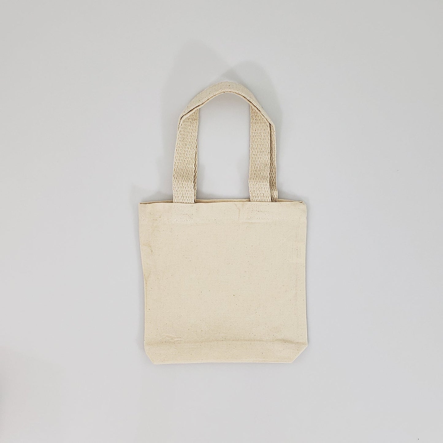 8" Mini Cotton Canvas Gift Tote Bags - DN208