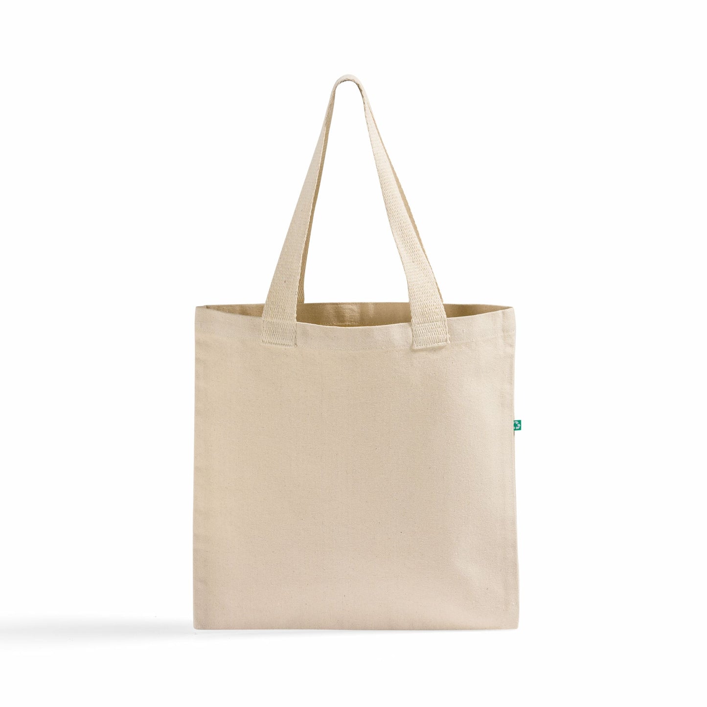 Recycled Canvas Flat Tote Bag / Basic Book Bag - RC869