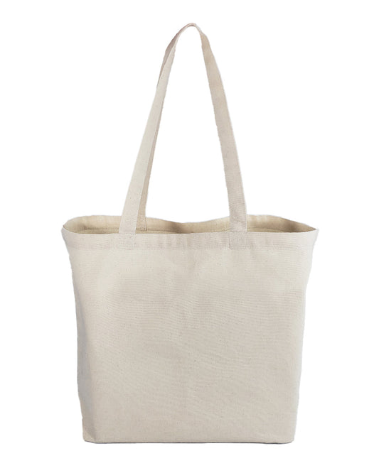 18" Med/Large Size Value Canvas Tote Bag with Long Handles - DN218